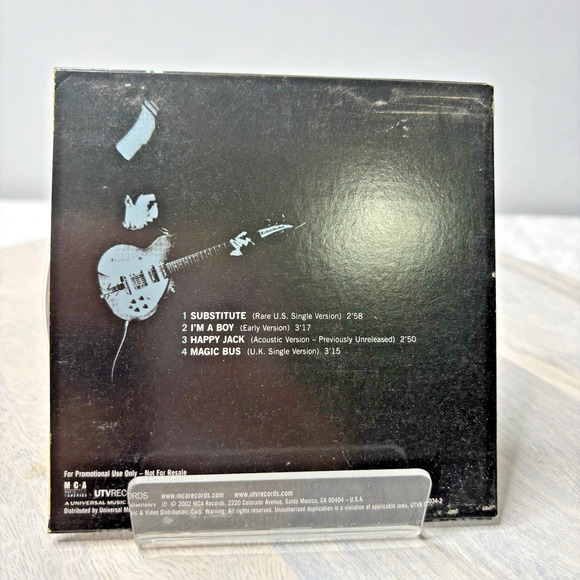The Who - 4-Track Collector's Bonus Disc - Picture 2 of 4